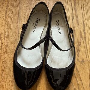COPY - Repetto Patent Mary Jane flats
